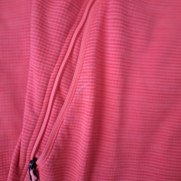 The North Face Women's Arcata Full Zip Hoodie Tropical Coral Stripe Size XL - Picture 6 of 11